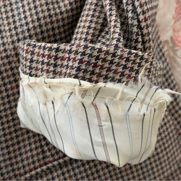 Vintage Ralph Lauren Made in USA 
Wool Houndstooth Equestrian Blazer - Picture 15 of 15